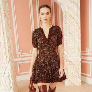 knee length dresses for ladies Rozalinda Halter Plunge Mini Dress Plum main image 0